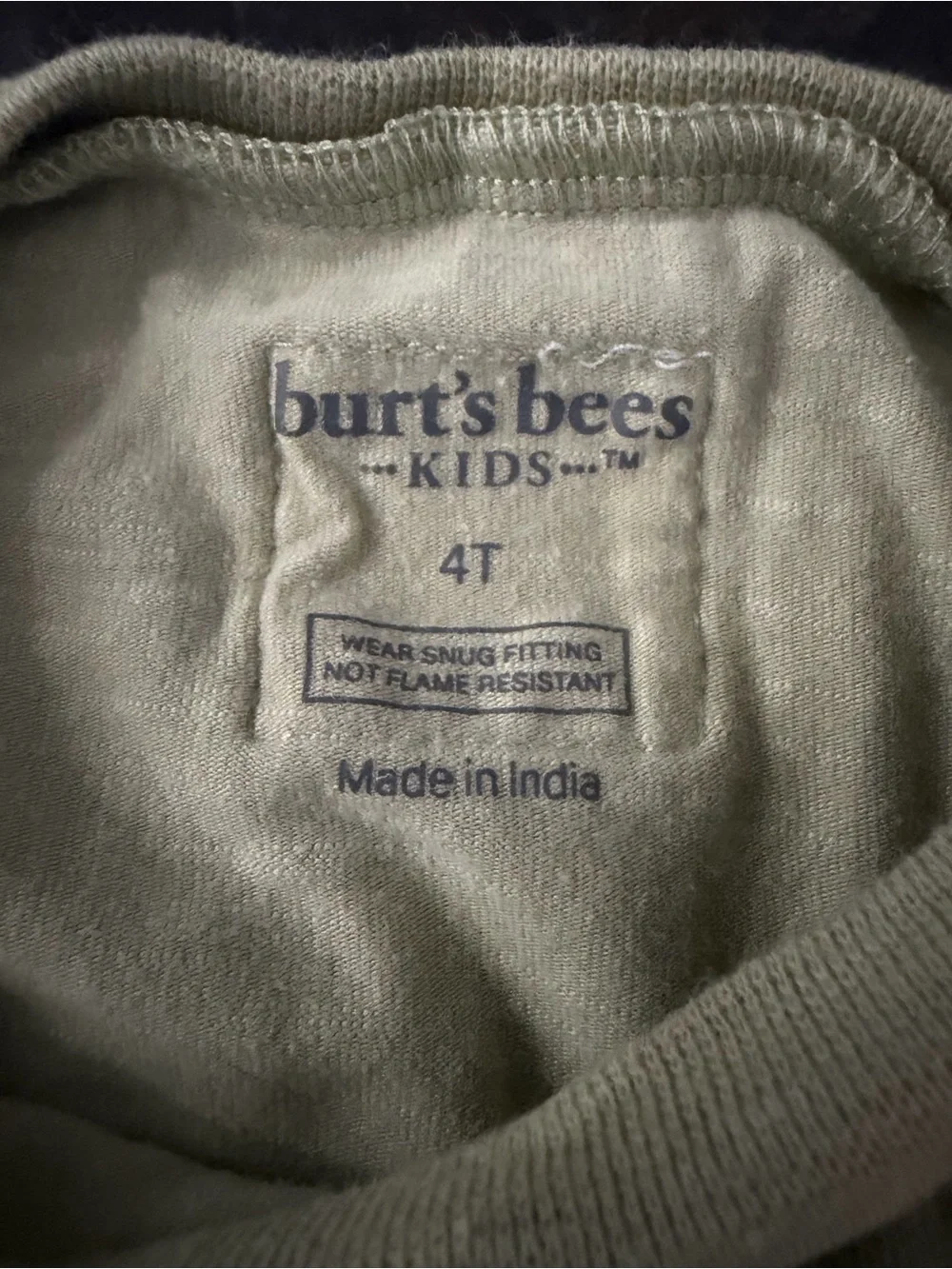 Burt's Bees Baby & Cat & Jack Girls Lounge Set Bundle Size 4T